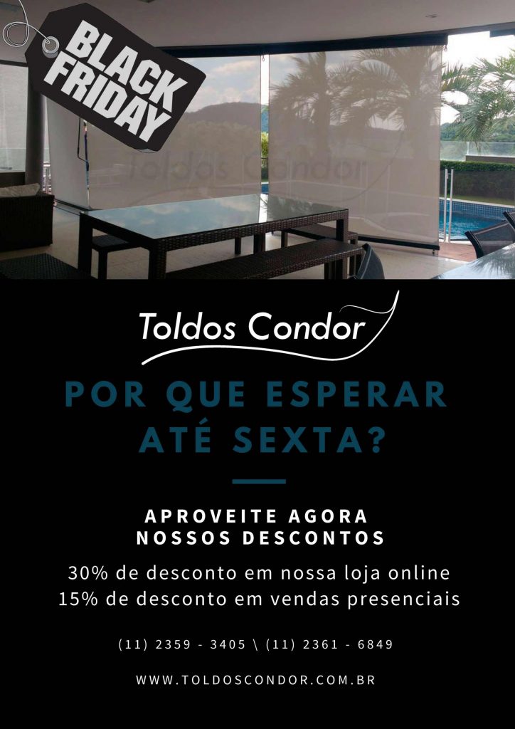 Black Friday - Toldos Condor